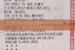 世界杯竞彩中奖票-世界杯竞彩中奖票，梦想与现实的精彩交织