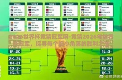 2026世界杯竞猜冠军网-竞猜2026年世界杯冠军，探寻每个细小角落的胜利之谜