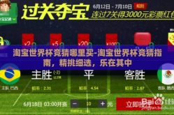 淘宝世界杯竞猜哪里买-淘宝世界杯竞猜指南，精挑细选，乐在其中
