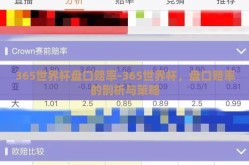 365世界杯盘口赔率-365世界杯，盘口赔率的剖析与策略
