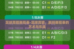 足球竞猜赛程表-足球竞猜，解锁赛程表的艺术与乐趣