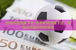 世界杯预选赛下注-世界杯预选赛下注，理性与风险并存的选择