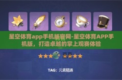 星空体育app手机版官网-星空体育APP手机版，打造卓越的掌上观赛体验