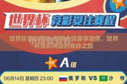 世界杯竞彩网站-解锁全球赛事激情，世界杯竞彩网站的奇妙之旅