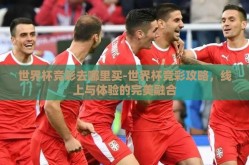 世界杯竞彩去哪里买-世界杯竞彩攻略，线上与体验的完美融合
