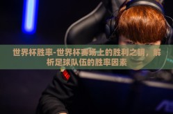 世界杯胜率-世界杯赛场上的胜利之钥，解析足球队伍的胜率因素