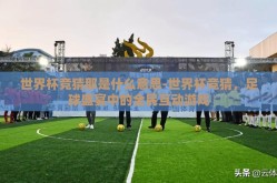 世界杯竞猜那是什么意思-世界杯竞猜，足球盛宴中的全民互动游戏