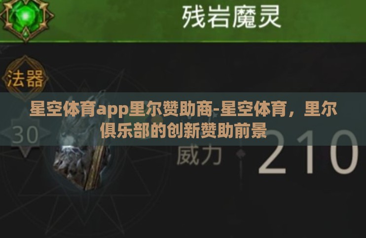 星空体育app里尔赞助商-星空体育，里尔俱乐部的创新赞助前景