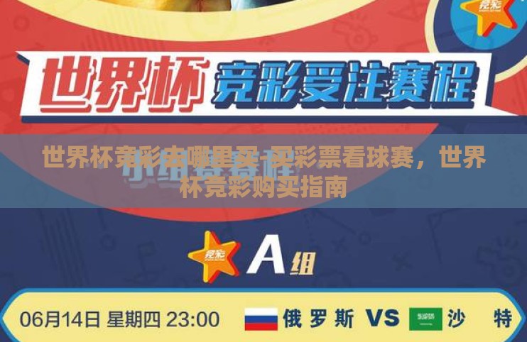 世界杯竞彩去哪里买-买彩票看球赛,世界杯竞彩购买指南 世界杯竞彩去哪里买-买彩票看球赛,世界杯竞彩购买指南