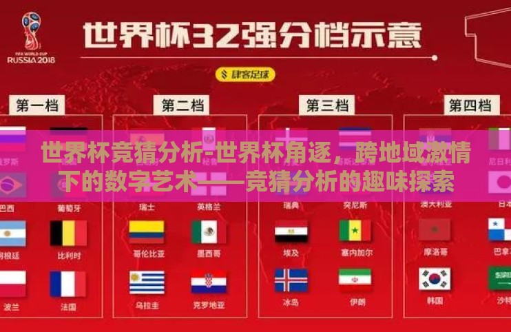 世界杯竞猜分析-世界杯角逐,跨地域激情下的数字艺术——竞猜分析的趣味探索 世界杯竞猜分析-世界杯角逐,跨地域激情下的数字艺术——竞猜分析的趣味探索