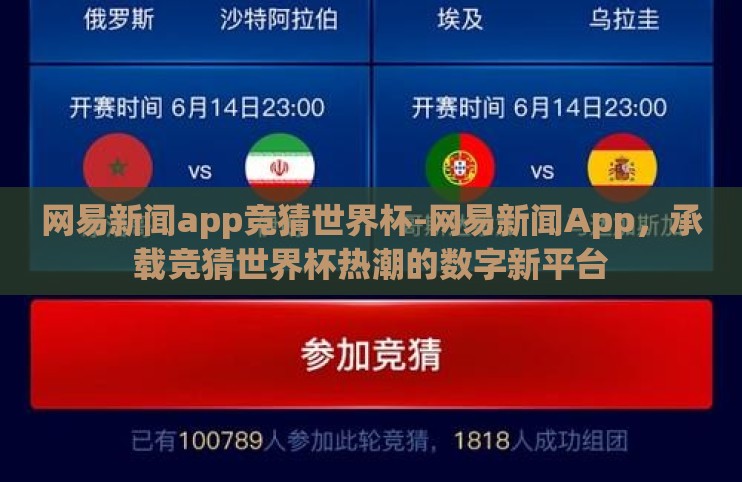 网易新闻app竞猜世界杯-网易新闻App,承载竞猜世界杯热潮的数字新平台 网易新闻app竞猜世界杯-网易新闻App,承载竞猜世界杯热潮的数字新平台