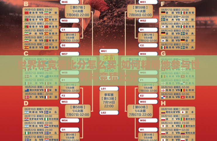 世界杯竞猜比分怎么买-如何精明地参与世界杯竞猜比分 世界杯竞猜比分怎么买-如何精明地参与世界杯竞猜比分
