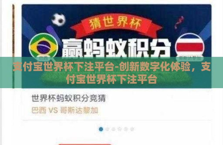 支付宝世界杯下注平台-创新数字化体验，支付宝世界杯下注平台